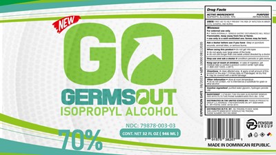 Etiqueta Full Cmyk Alcohol 32 Oz 946 mL Min